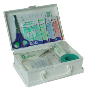 Trousse de secours ASEP P 24 ESCULAPE 7160105 Blanc