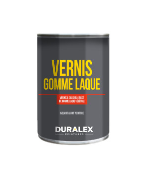 Vernis à l'alcool à base de gomme laque 1 L DURALEX 118100112 Incolore