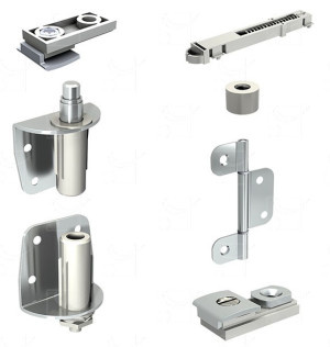 Garniture fixation sur plat guide inférieur MANTION 5305