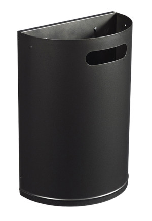 Corbeille murale ARKEA décrochable 20 l ROSSIGNOL 58399 Noir