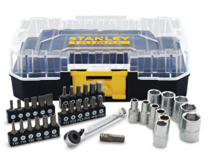 Coffret STAKBOX S 1/4'' jeu de 37 pièces STANLEY FATMAX FMMT19101-0