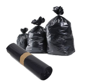Carton de 100 sacs poubelles noirs 160 L TOUSSAC 0114