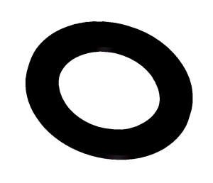 Joints caoutchouc 22x30 sachet de 100 pièces EPDM SIRIUS 1716023 Noir