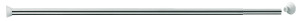 Porte-rideau droit extensible de 75cm à 1m25 PELLET 004051
