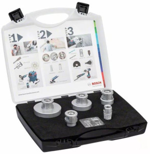 Coffret de lames de scies trépans diamantées à sec Dry Speed 20 à 68 mm BOSCH 2608576669