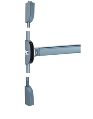 Antipanique Push bar 1900 3 points 850 mm inox coupe feu VACHETTE 16860000