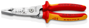 Pince électrique avec poignée isolée 1000 V KNIPEX 13 76 200 ME