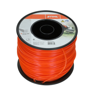 Rouleau de fil de coupe carré diam 2,4 mm x Long 253 m - orange STIHL 0000-930-2612 Orange