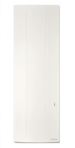 Radiateur chaleur 1000 W AGILIA vertical pilotage intelligent connecté blanc carat ATLANTIC 518416 Blanc