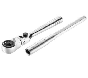 Clé à cliquet 1/4'' ultra-compact tête flexible 180° pour embouts 1/4'' FACOM R.180PB