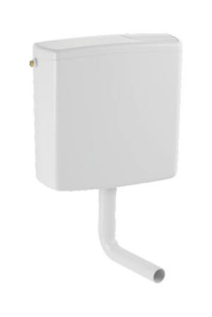 Réservoir WC indépendant semi bas double touche blanc AP140 GEBERIT 140.317.11.1