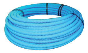 Tube PER pré gainé bleu 50 m 10/12 SOMATHERM 1113-12-50A Bleu