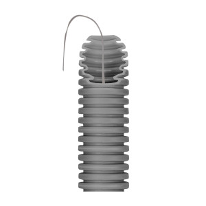 Gaine électrique ICTA avec tire-fils gris foncé diamètre 25 mm GEWISS DX20525R
