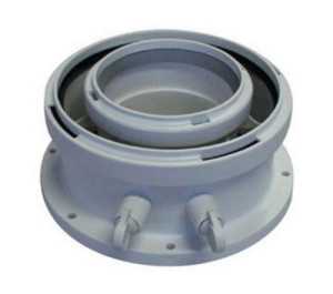 Adaptateur concentrique avec prise mesure 80/125 ELM LEBLANC 7738112714