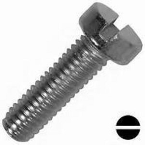 ULTIMA VISSER FIXER COLLER Vis à métaux tête cylindrique fendue acier zingué 4.8 DIN 84 6X90 boîte de 200 GFD 512158
