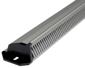 Grille extérieure auto-réglable hauteur 35 mm longueur 375 mm aluminium RENSON 11935