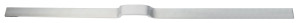 Barre de sécurité à poignée 35 x 10 mm longueur 1,5 m zingué MERMIER M-345153