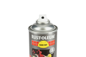 Couche de finition Hard Hat Ral-couleurs noir mat 500 ml RUST-OLEUM 2178 Noir