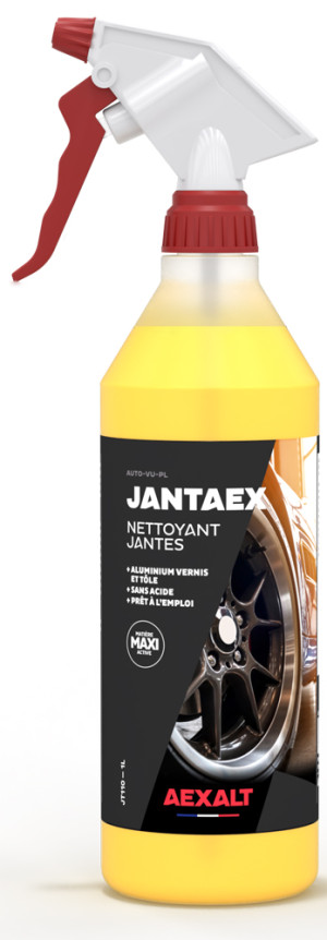 Nettoyant jantes JANTAEX vaporisateur 1 l AEXALT JT110 Jaune