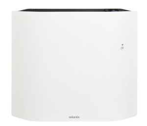 Radiateur digital DIVALI NEO 1250 W horizontal blanc carat ATLANTIC 507671 Blanc carat