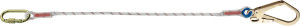 Longe d'assujettissement LD 1,5 m M10-M53 blanc TRACTEL 40432 Blanc