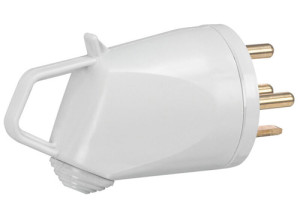 Fiche 3P+N+T en plastique 20 A 400 V LEGRAND 055637 Blanc