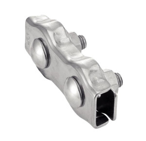Serre câble plat double A4 6 mm boîte de 5 ACTON 649086
