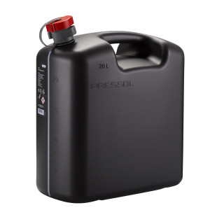 Jerrycan universel en polyéthylène noir graduation 20 L PRESSOL 21 147 NOIR Noir