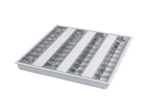 Plafonnier encastré IVY2 4 x 14 W 840 T5 EB BR MPM SYLVANIA 0055744 Blanc