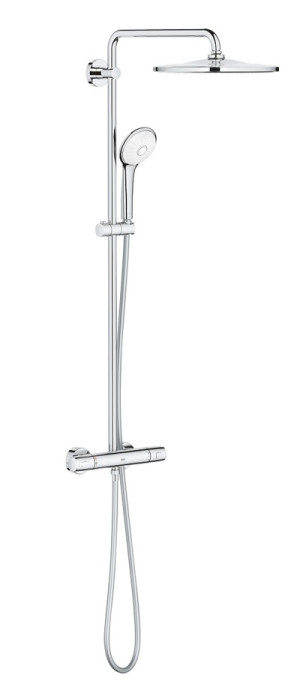 Colonne de douche EUPHORIA SYSTEM 310 avec mitigeur thermostatique GROHE PROFESSIONAL 26384002
