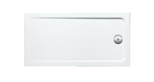 Receveur de douche FLIGHT 140 x 70 x 4 cm rectangle blanc JACOB DELAFON E62486-00 Blanc