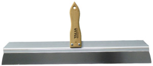 Couteau à enduire Inox manche bois largeur 60 cm TALIAPLAST 440825