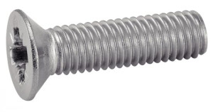 Vis à métaux tête fraisée cruciforme pozidrive inox A2 DIN 965 5X70 boîte de 200 ACTON 622145X70