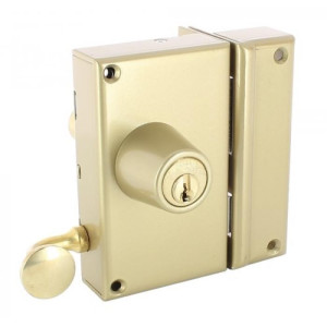 Serrure monopoint VEGA vertical tirage droite cylindre de 45 mm JPM 121000-01-1A