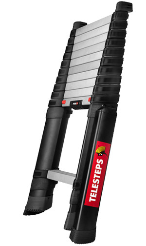 Echelle télescopique automatique avec stabilisateurs 3,50 m PRIME LINE TELESTEPS TEL-70235STAB