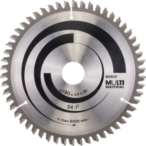 Lame de scie circulaire 190 x 30 x 2,4 mm BOSCH 2608640509