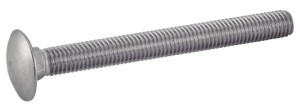Vis à métaux tête ronde collet carré inox A2 DIN 603 10X25 boîte de 100 ACTON 6221310X25