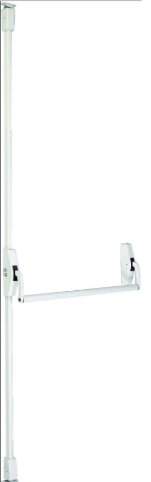 Barre antipanique Cross-bar 89 2 points blanc 950 mm JPM 890200-68-0Z