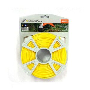 Bobine de fil rond diamètre 3 mm longueur 55 m - jaune STIHL 0000-930-2344