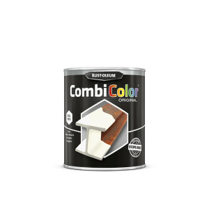 Primaire et finition antirouille CombiColor Original blanc pur RAL 9010 pot 750 ml RUST-OLEUM 7392.0.75 Blanc