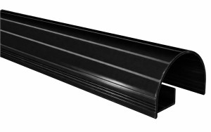 Euro battement noir 225 cm ELLEN 8021229 Noir