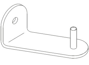 HERACLES Poignée inox 316 diam. 32mm