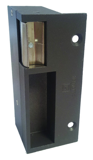 Gâche en applique à émission gauche 120 mm 12 / 24 V AC / DC + varis HERACLES PCA-1017I