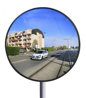 Miroir rond pour surveillance sur voies privées JPAG 400 mm SOCOMIX JPAG407