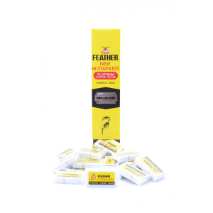 Feather Dobbeltbarberblad 10-pack (20 st.)