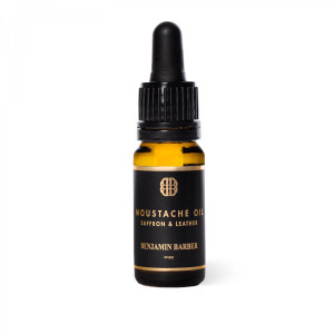 Benjamin Barber Moustache Oil Saffron & Leather