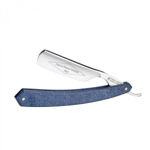 Thiers-Issard Sabatier Barberkniv Grelot Blue Jeans Micarta