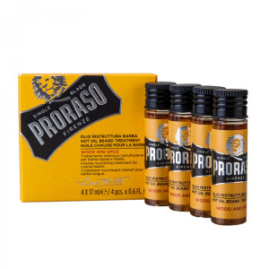 Proraso Hot Oil Beard Treatment 4x17 ml