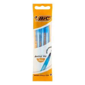 BIC Round stic classic długopis niebieski 3szt