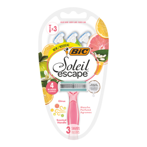 BiC Soleil Bella Colours 4-ostrzowe maszynki do golenia damskie 3szt